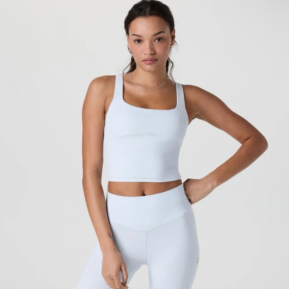 Vuori AllTheForm Support Tank Light Mist Size Medium